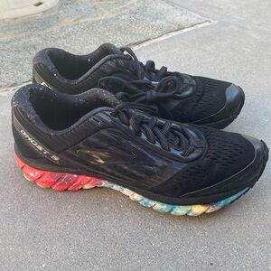 BROOKS Ghost 9 B Womens Carpe Runem Black galaxy Running Shoes